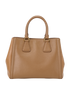 Small Galleria Tote Two Tone, &pound;650, Handbags, Brown, Leather, Back view